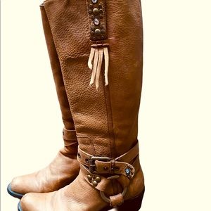 cole Haan G series vintage cowboy boots